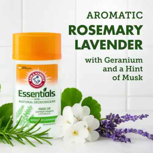 Arm & Hammer Essentials Rosemary Lavender Deodorant, 71 g