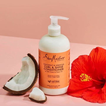 Shea Moisture Curl & Shine Coconut & Hibiscus Conditioner 13 Oz
