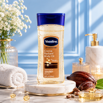 Vaseline Intensive Care Cocoa Radiant Body Gel Oil, 200 ml
