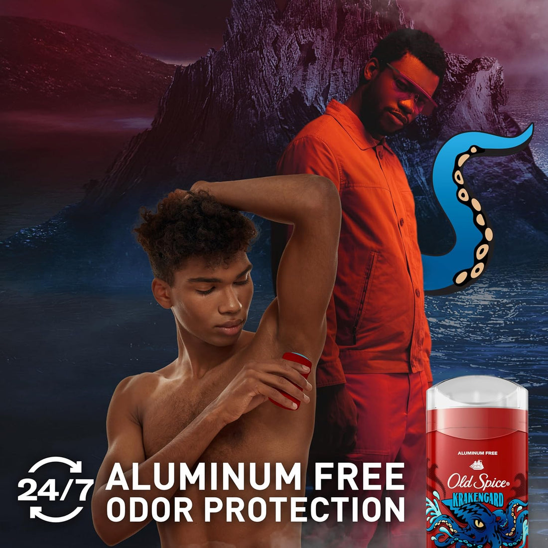 Old Spice Krakengard Aluminum Free Deodorant for Men 3 Oz