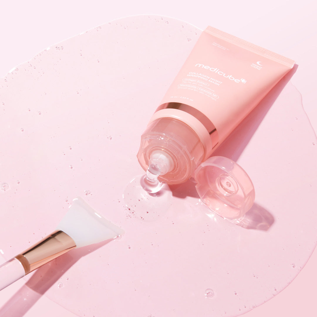 Medicube Collagen Overnight Wrapping Peel Off Facial Mask Pack 75ml