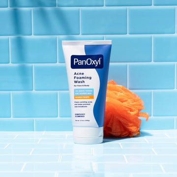 PanOxyl Acne Foaming Wash 4% Benzoyl Peroxide 6 Oz