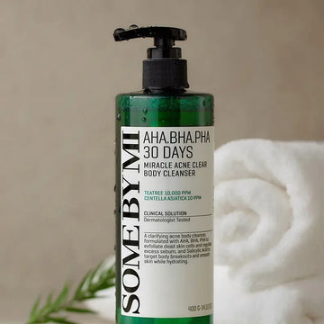 SOME BY MI AHA BHA PHA 30 Days Miracle Acne Clear Body Cleanser 13.5oz