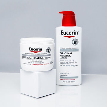 Eucerin Original Healing Rich Body Lotion 16.9 Oz Pump Bottle