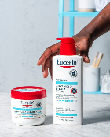 Eucerin Advanced Repair Lotion 16.9 Oz Pump Bottle