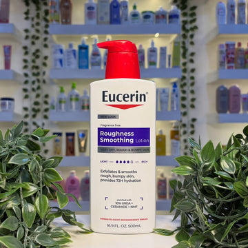 Eucerin Roughness Smoothing Body Lotion 16.9 Oz Pump Bottle