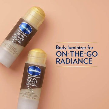 Vaseline Cocoa Shimmer Jelly Stick GLOW UP Body Luminizer 1.4 Oz