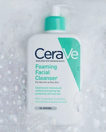 CeraVe Foaming Facial Cleanser for Normal to Oily Skin, 355 ml