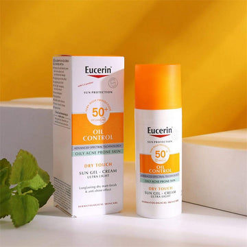 Eucerin Oil Control Sun Gel-Cream Dry Touch SPF50+, 50 ml