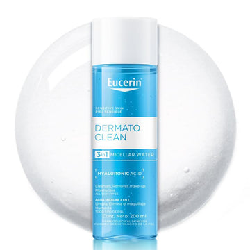 Eucerin DermatoCLEAN 3-in-1 Micellar Cleansing Solution, 400 ml